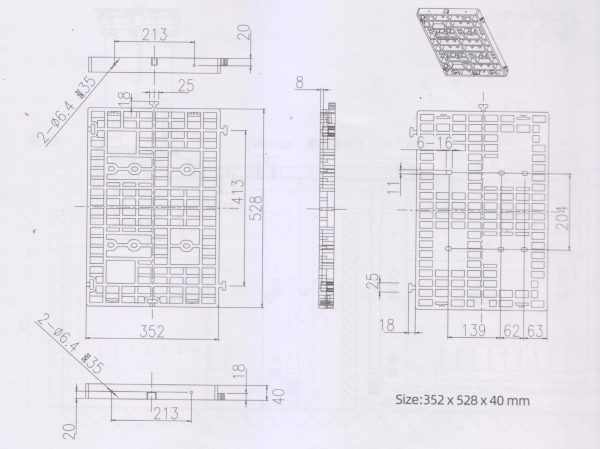 Acid And ALkali-Presistant Pad Board Model MFT - Gambar 3